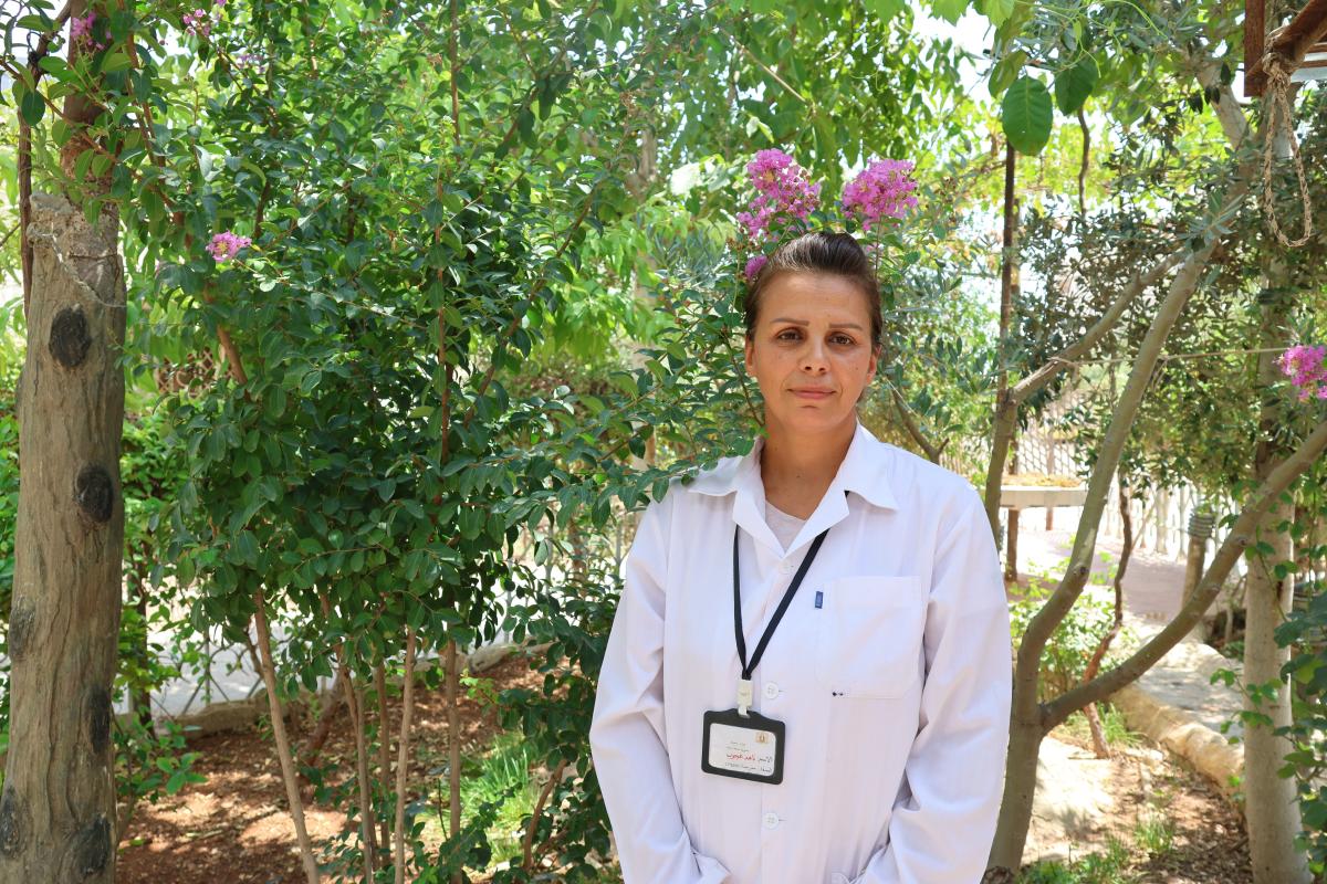 A Nutrition manager from Action Against Hunger in Syria