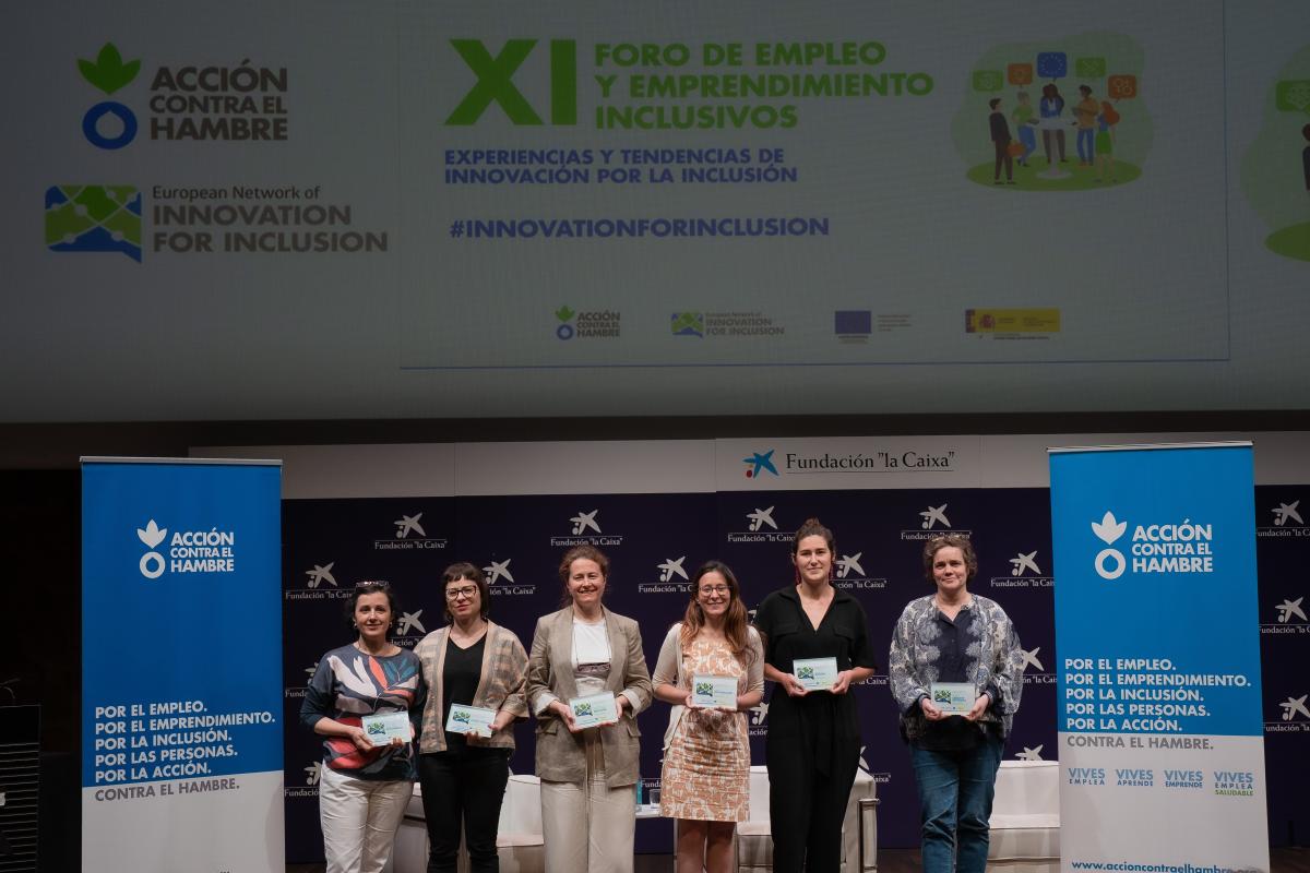 Entrega de premios de la Red Europea de Innovación por la Inclusión
