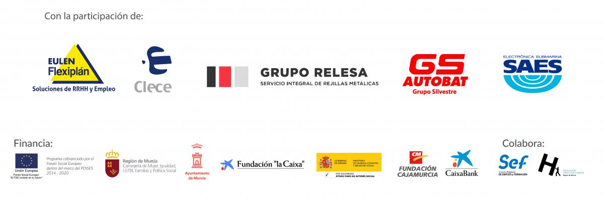 Semillas Murcia 3.0 es posible gracias a estas instituciones. 