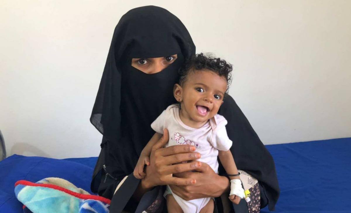 mujer refugiada Yemen