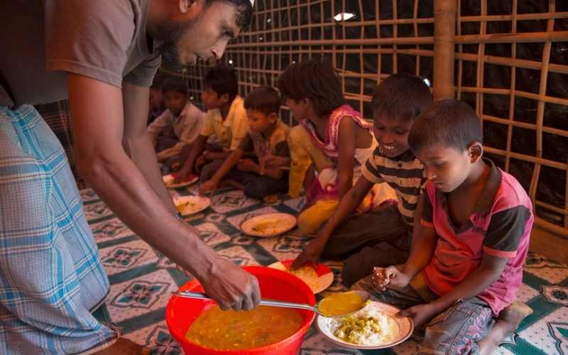 Desde Acción contra el hambre se brinda asistencia a la población vulnerable afectada por el conflicto en Myanmar.