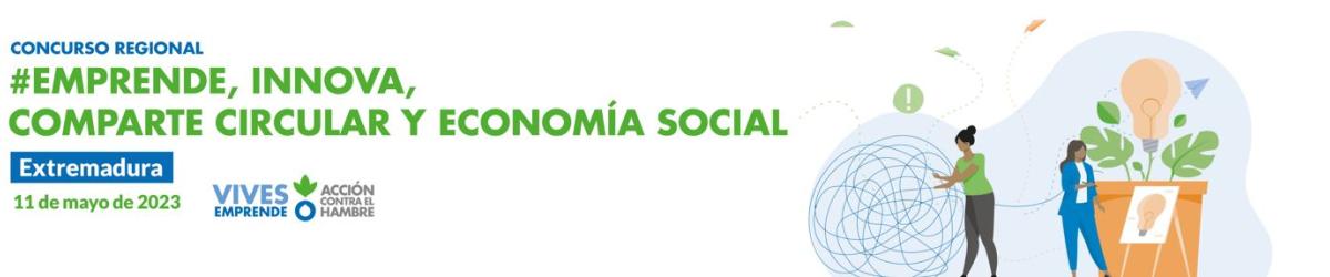 EMPRENDE INNOVA COMPARTE CIRCULAR Y ECONOMÍA SOCIAL, EXTREMADURA 2023