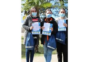 Schoolkids learn the basics in hygiene promotion