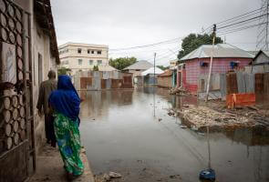 Las inundaciones castigan a Somalia