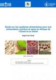 Etude sur les systèmes alimentaires pour une alimentation nutritive et saine en Afrique de l’Ouest et au Sahel