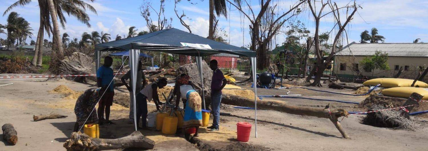 Mozambique: el cólera golpea, dos meses después, a los afectados por el ciclón Idai