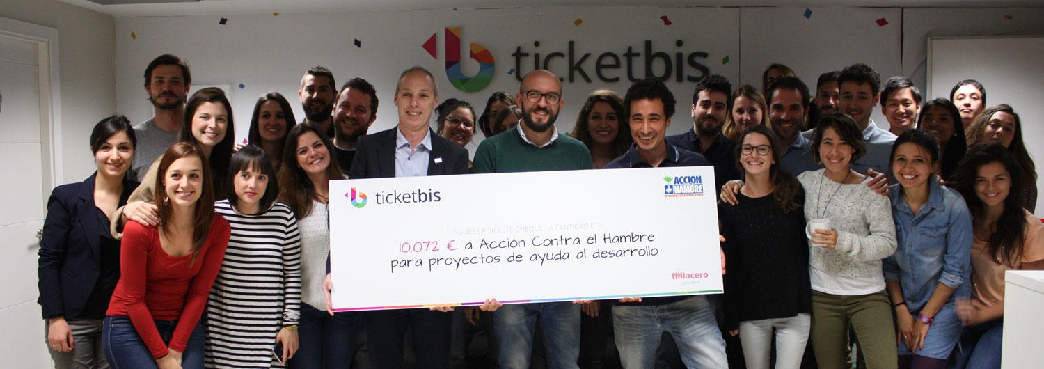 Ticketbis apoya proyectos de Acción contra el Hambre en España, Colombia y Filipinas con 10.000 euros